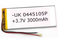 Универсальный аккумулятор 110x45x4 3.7V 3000mAh (4045110P)