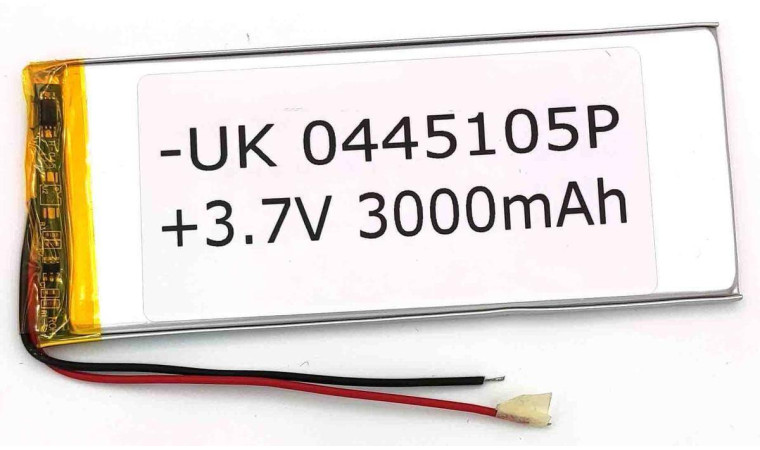 Универсальный аккумулятор 110x45x4 3.7V 3000mAh (4045110P) Универсальный аккумулятор 110x45x4 3.7V 3000mAh (4045110P)