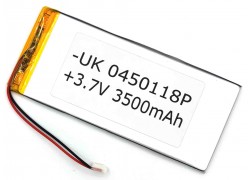 Универсальный аккумулятор 120x55x4 3.7V 3500mAh (4055120P)