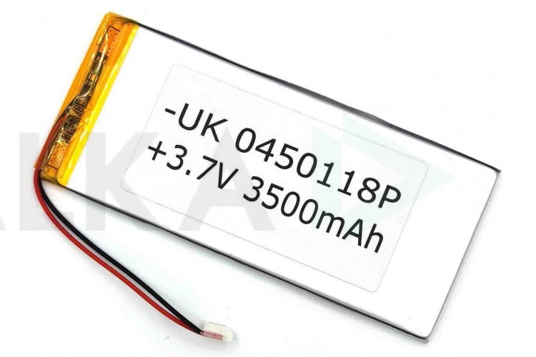 Универсальный аккумулятор 120x55x4 3.7V 3500mAh (4055120P)