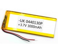 Универсальный аккумулятор 120x45x4 3.7V 3000mAh