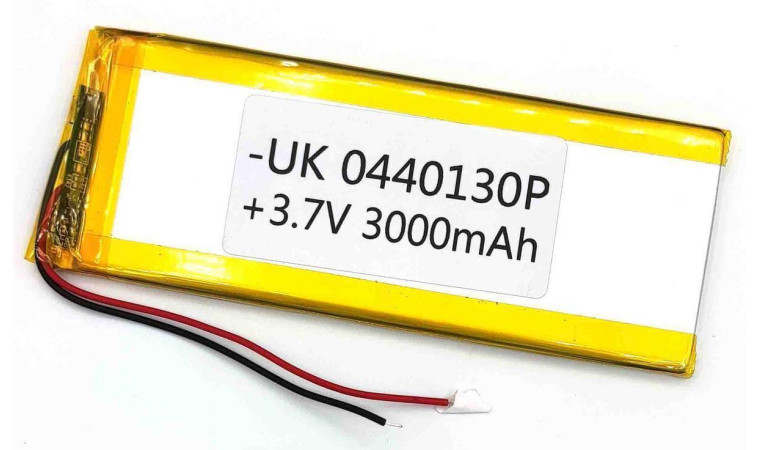 Универсальный аккумулятор 120x45x4 3.7V 3000mAh (4045120P) Универсальный аккумулятор 120x45x4 3.7V 3000mAh (4045120P)