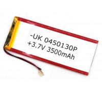 Универсальный аккумулятор 130x55x4 3.7V 3500mAh