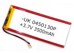 Универсальный аккумулятор 130x55x4 3.7V 3500mAh