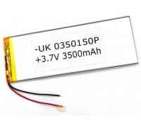 Универсальный аккумулятор 140x55x3 3.7V 3500mAh (3055140P)