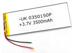 Универсальный аккумулятор 140x55x3 3.7V 3500mAh (3055140P)