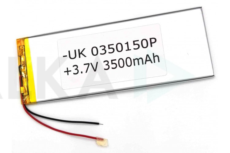 Универсальный аккумулятор 140x55x3 3.7V 3500mAh (3055140P)