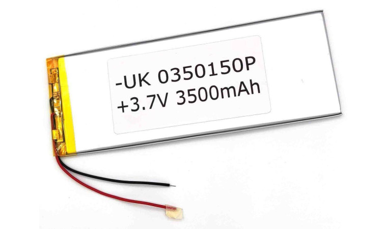 Универсальный аккумулятор 140x55x3 3.7V 3500mAh (3055140P) Универсальный аккумулятор 140x55x3 3.7V 3500mAh (3055140P)