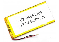 Универсальный аккумулятор 125x65x4 3.7V 3800mAh