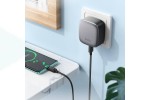 Сетевое зарядное устройство USB + 2USB-C HOCO CS33A PD30W+ QC3.0 (черный)