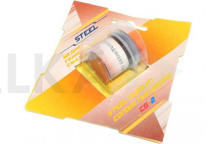 Специальная медная токопроводящая смазка STEEL Cuprum Conductive Grease CG-2