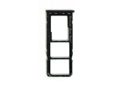 Держатель SIM для Samsung A105/ A205/ A305/ A505/ A705 (черный)