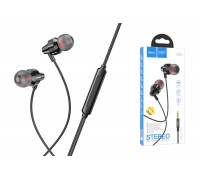 Наушники вакуумные проводные HOCO M90 Delight 3.5 mm sound earphones (черный)