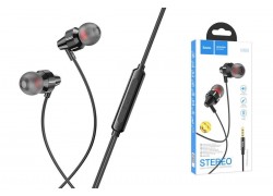 Наушники вакуумные проводные HOCO M90 Delight 3.5 mm sound earphones (черный)