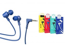 Наушники вакуумные проводные HOCO M86 Oceanic universal earphones (синий)