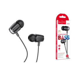 Наушники вакуумные проводные HOCO M88 Graceful universal earphones with mic (черный)