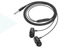 Наушники вакуумные проводные HOCO M88 Graceful universal earphones with mic (черный)