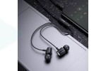 Наушники вакуумные проводные HOCO M88 Graceful universal earphones with mic (черный)