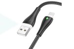 Кабель USB - MicroUSB BOROFONE BX100 2,4A (черный) 1м