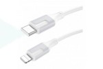 Кабель USB Type-C - Lightning BOROFONE BX101 (белый) 1м