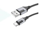 Кабель USB - USB Type-C BOROFONE BX101, (черный) 1м