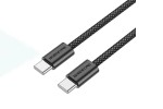 Кабель USB Type-C - USB Type-C BOROFONE BX104, PD60W (черный) 1м