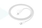 Кабель USB Type-C - USB Type-C BOROFONE BX104, PD60W (белый) 1м ( с переходником на разъем lightning)