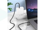 Кабель USB Type-C - USB Type-C BOROFONE BX104, PD60W (черный) 1м ( с переходником на разъем lightning)