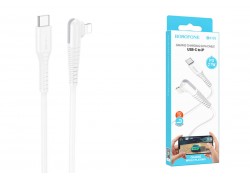 Кабель USB Type-C - Lightning BOROFONE BX105 (белый) 1м