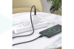 Кабель USB Type-C - USB Type-C BOROFONE BX56, PD60W (черный) 1м