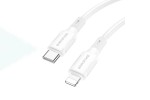 Кабель USB Type-C - Lightning BOROFONE BX80 (белый) 1м