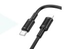 Кабель USB Type-C - Lightning BOROFONE BX111 (черный) 1м