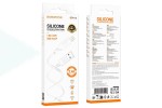 Кабель USB - Lightning BOROFONE BX113 2,4A (белый) 1м силиконовый