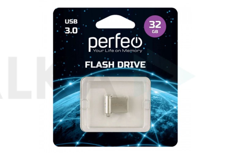 Флешка USB 3.0 Perfeo USB 3.0 32GB M06 Metal Series