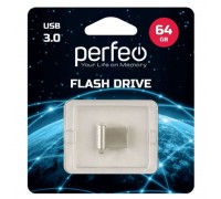 Флешка USB 3.0 Perfeo USB 3.0 64GB M06 Metal Series