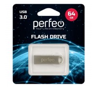 Флешка USB 3.0 Perfeo USB 3.0 64GB M08 Metal Series