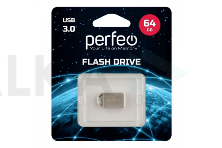 Флешка USB 3.0 Perfeo USB 3.0 64GB M11 Metal Series