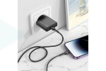 Сетевое зарядное устройство USB-C + кабель Lightning - Type-C HOCO N37 PD20W (черный)