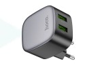 Сетевое зарядное устройство 2USB HOCO CS34A  QC3.0 (черный)