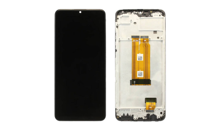 Дисплей для Realme Note 60 (RMX3933)/ 60x (RMX3938) в сборе с тачскрином + рамка (черный) org Дисплей для Realme Note 60 (RMX3933)/ 60x (RMX3938) в сборе с тачскрином + рамка (черный) org