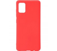 Чехол для Samsung A51 (A515F) тонкий (красный)