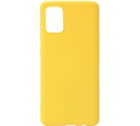 Чехол для Samsung A51 (A515F) тонкий (желтый)