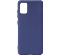 Чехол для Samsung A51 (A515F) тонкий (синий)