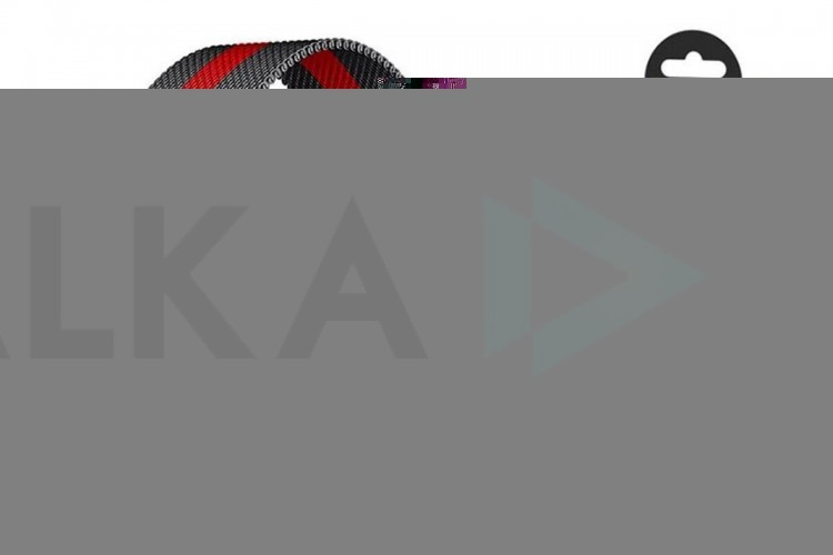 Ремешок для Apple Watch HOCO WA03 Ремешок из миланской стали серии Simple beauty (42-49 мм, черный с красным)