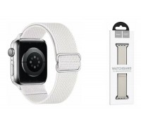 Ремешок для Apple Watch HOCO WA04 Эластичный нейлоновый ремешок серии Fashion (38-41 мм) белый