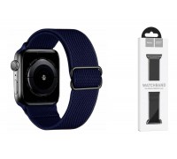 Ремешок для Apple Watch HOCO WA04 Эластичный нейлоновый ремешок серии Fashion (38-41 мм) темно-синий