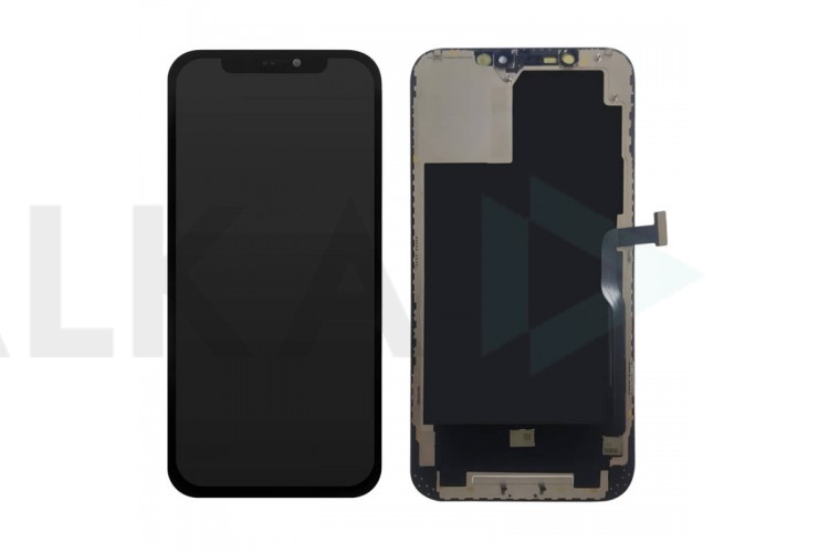Дисплей для iPhone 12 Pro Max в сборе с тачскрином (черный) OLED GX