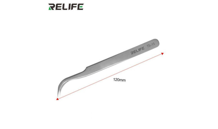 Пинцет RELIFE TS-15 изогнутый