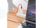 Кабель USB - USB Type-C HOCO X89 (красный) 1м