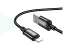 Кабель USB - Lightning HOCO X89 2,4A (черный) 1м